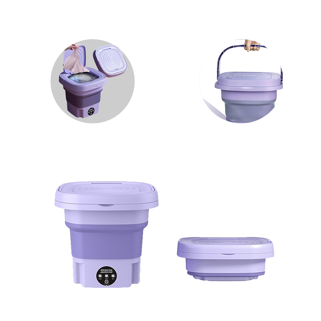 Lavatrice Elettrica Pieghevole e Portatile